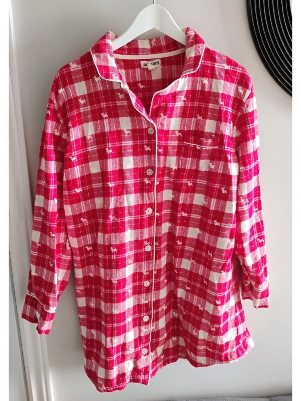 Plaid Scottish Dog Night Shirt